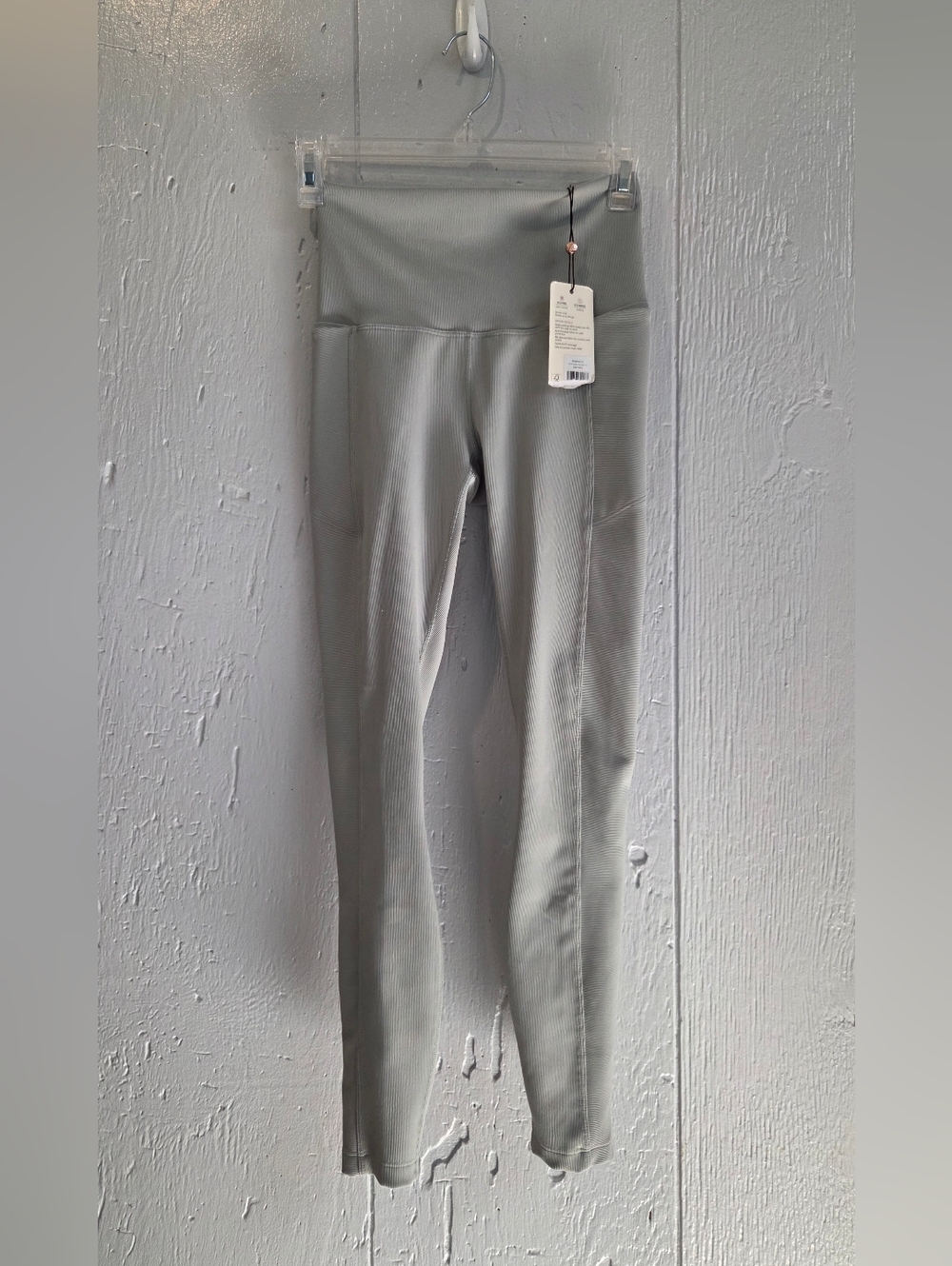 Calia High-Waist Athletic 7/8 Leggings in Light Gray NWT